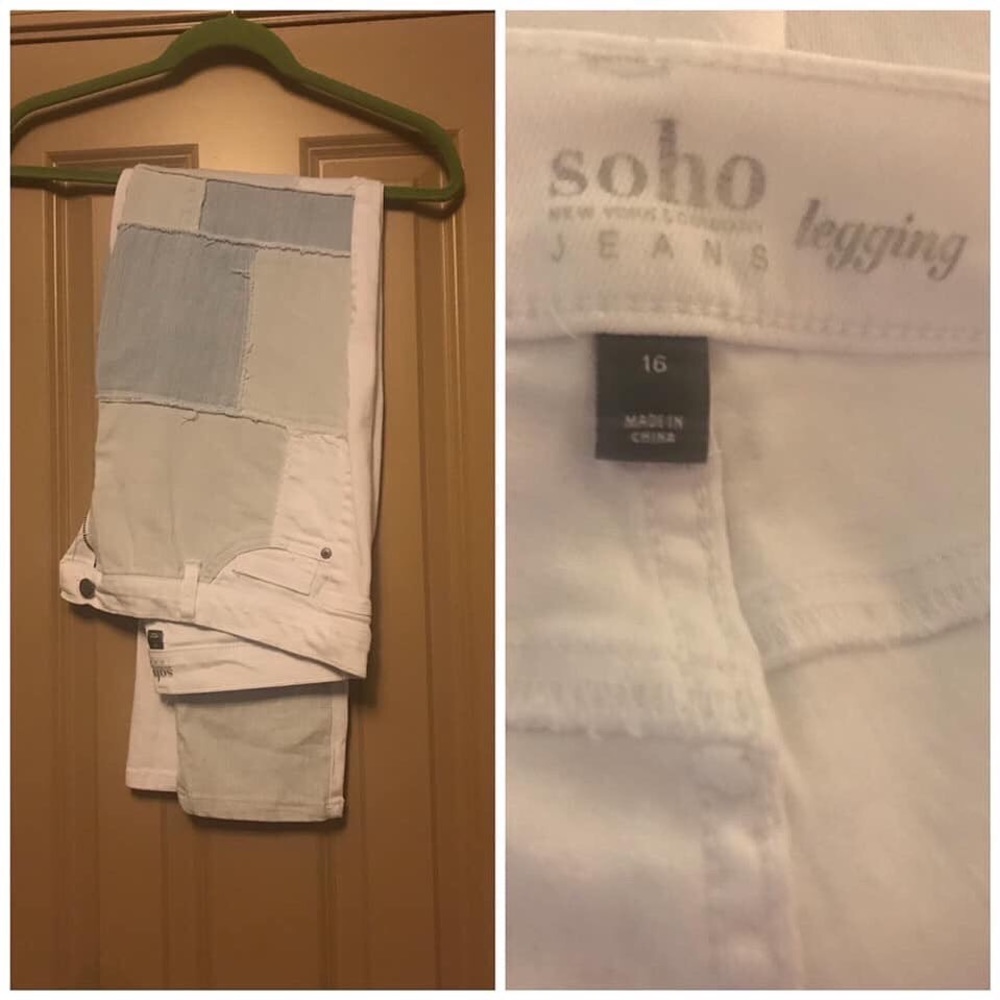 NY&Co SOHO Leggings Patch Jeans (stretchy)